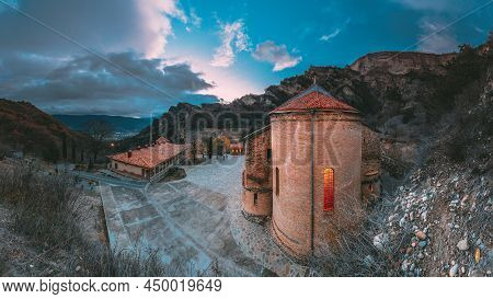 Mtskheta, Georgia. Shio-mgvime Monastery. Upper Church Of Holy Virgin Or Theotokos, Central Part Of 