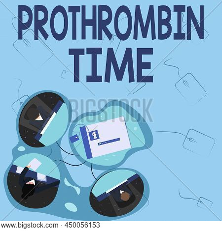 Sign Displaying Prothrombin Time. Business Showcase Evaluate Your Ability To Appropriately Form Bloo