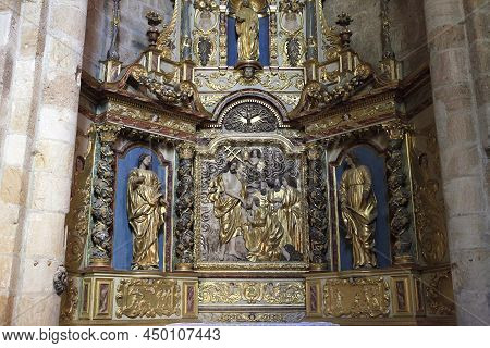 Interiors Of Beaulieu Church, Correze, France