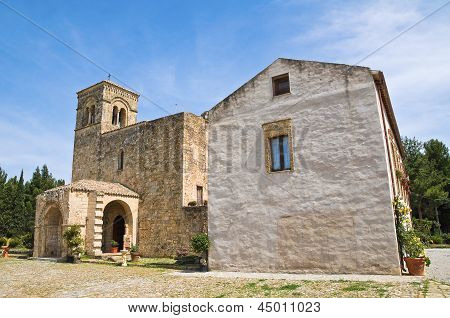 Heiligdom van St. Maria d' Anglona. Tursi. Basilicata. Italië.