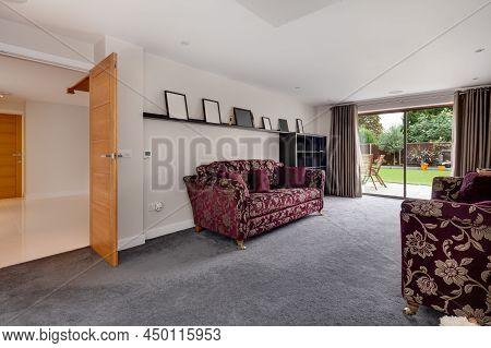White And Grey Living Room