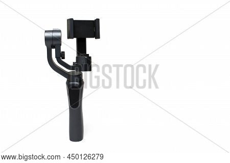 Close Up Of Three Axis Stabilized Motorized Gimbal For Creating Shake Free Professional Epic Movie F