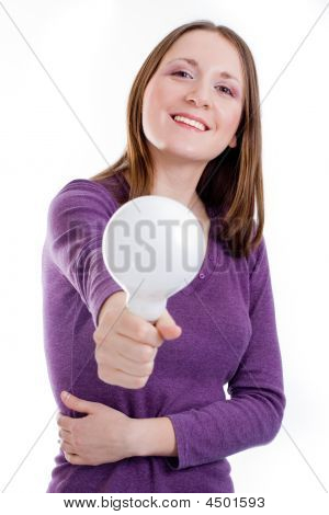 Frau Angebot große Zwiebel