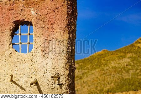 Movie Location, Film Village El Chorrillo In Sierra Alhamilla, Spain. Tourist Attraction