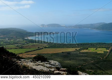 View Of Porto Conte And Capo Caccia