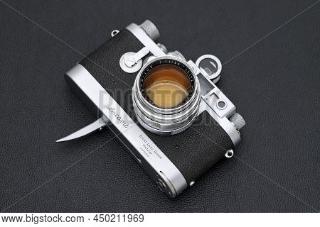 Kagawa, Japan - February 27, 2022: Leica 