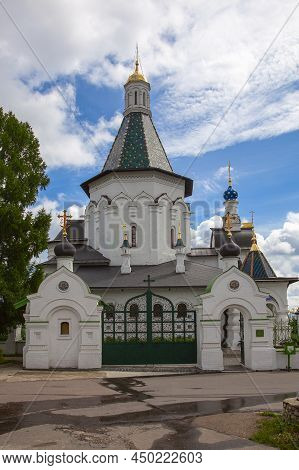 Church Of St. Nicholas The Wonderworker In The Village Of Nikulino, Istrinsky District Russia.