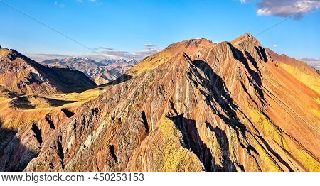Pallay Punchu Of Apu Takllo, A New Rainbow Mountain Near Cusco In Peru