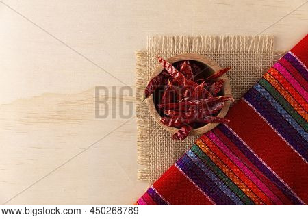 Chile De Arbol. This Potent Mexican Chili Can Be Used Fresh, Powdered Or Dried For Salsa Preparation
