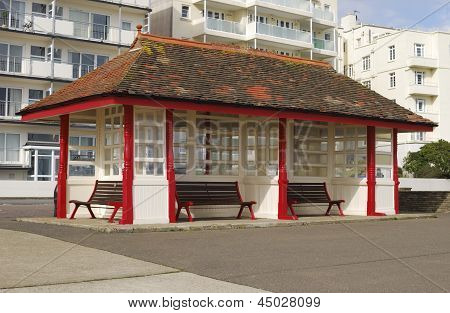 Læ i Bexhill-on-sea. Sussex. UK