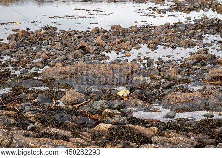The Rocks Of Carrickfad By Portnoo At Narin Strand In County Donegal Ireland