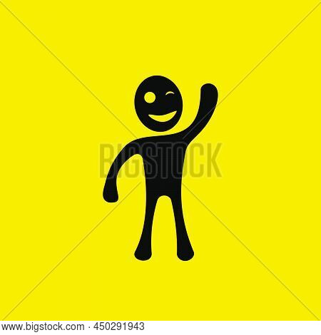 A Design To Celebrate The International Day Of Happiness Or World Happiness Day And Related To The T