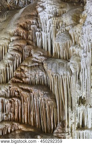 Campanet Caves In Mallorca. Geological And Mineral. Balearic Islands. Spain