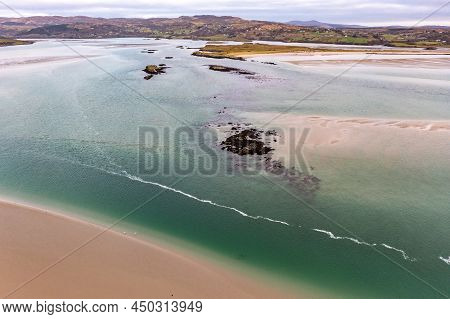 Gweebarra Bay Between Lettermacaward And Portnoo In County Donegal - Ireland