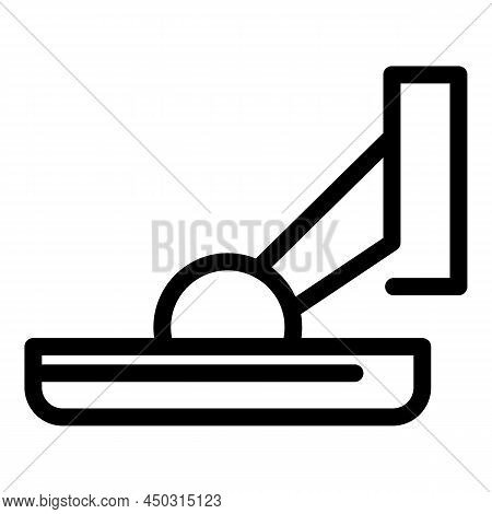 Put Tv Wall Icon Outline Vector. Vesa Mount. Lcd Control