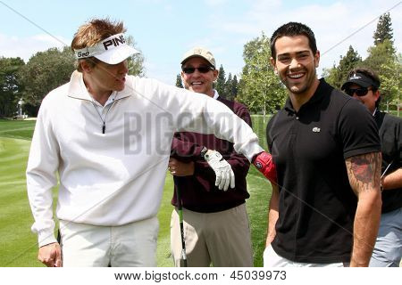 LOS ANGELES - APR 15: Jack Wagner, Jesse Metcalfe på Jack Wagner Celebrity golfturnering på 