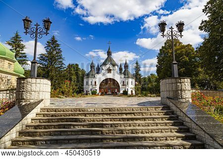 Battlefield Of Berestechko National Historic Memorial Preserve. Cathedral, George Monastery On The C