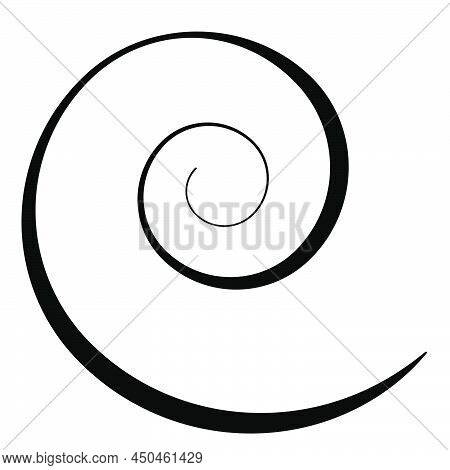 Spirals, Swirl, Twirl Design Element Vector