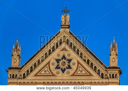 Kirche der Basilika Santa Croce In Florenz.