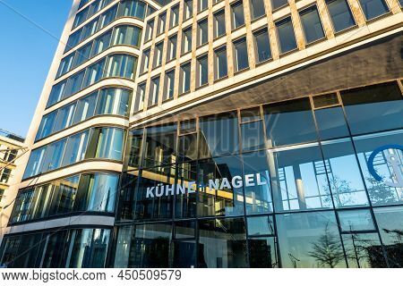 Kuhne And Nagel Company Ini Hamburg - Hamburg, Germany - December 21, 2021