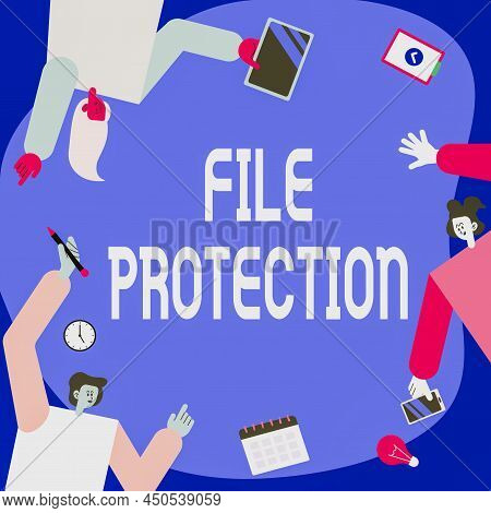Inspiration Showing Sign File Protection. Business Overview Preventing Accidental Erasing Of Data Us