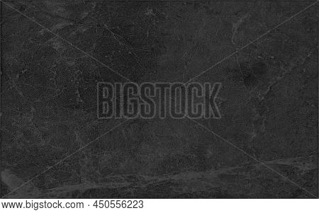 Ceramic Tile And Bordure Stone Texture, Ceramic And Bordure Abstract Background Pattern, Black White