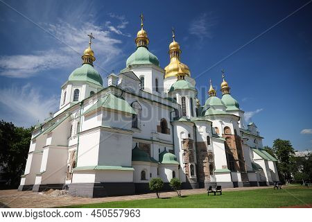 Saint Sophia Cathedral In Kiev City, Ukraine