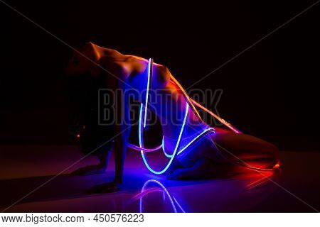 Naked Sexy Woman Neon Image & Photo (Free Trial) | Bigstock