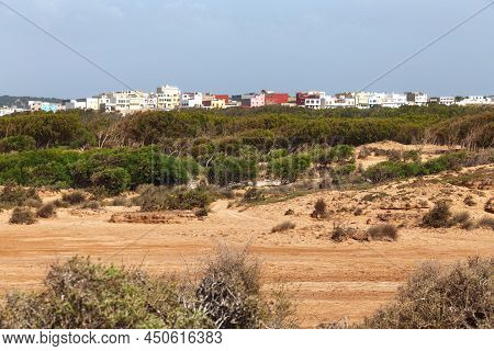 The Diabat Village In Morocco, Which Is Located About A Couple Of Kilometers South Of The Famous Res