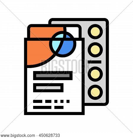 Acne Patches Color Icon Vector. Acne Patches Sign. Isolated Symbol Illustration