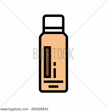Instant Tan Color Icon Vector. Instant Tan Sign. Isolated Symbol Illustration