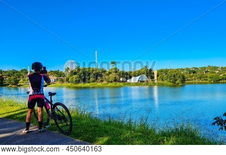 Pampulha Lagoon in Belo Horizonte, Minas Gerais