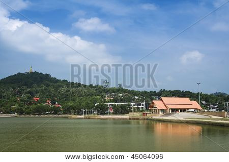 Chaweng jezerní chrám Koh Samui