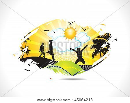 Sfondo astratto Summer Holiday