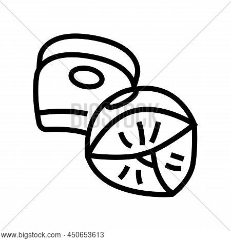 Sleeves Inflatable Armbands Line Icon Vector. Sleeves Inflatable Armbands Sign. Isolated Contour Sym