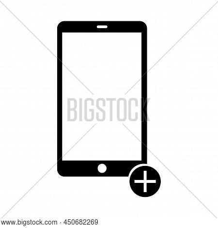 Phone Icon. Thin Line Icon. Modern Vector Illustration. Telephone Symbol. Cell Phone. Vector Illustr