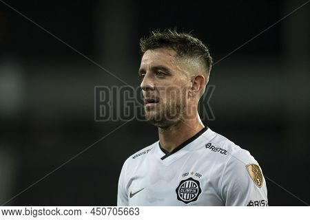 Rio, Brazil - March 09, 2022: Luis Zarate Player In Match Between Fluminense (bra) 3 Vs 1 Olimpia (p