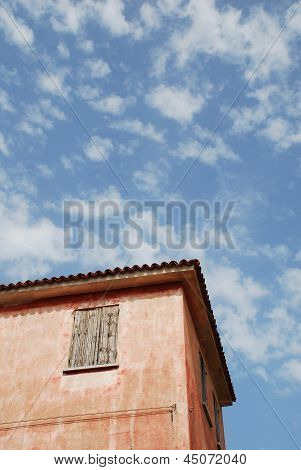 Red Corner Building Caorle