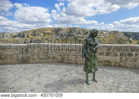 Impression Around Matera In The Region Of Basilicata In Southern Italy