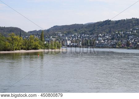Mittelrheintal Near Boppard, Unesco World Heritage Site Middle Rhine Valley