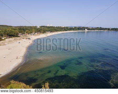 Aerial View Of South Beach Of Town Of Kiten, Bulgaria