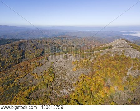 Landscape Of Erul Mountain Near Golemi Peak, Bulgaria
