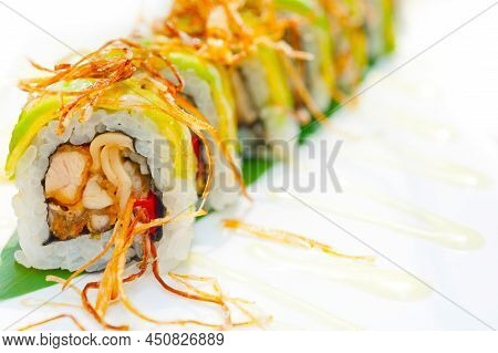 Japanese Sushi Rolls Maki Sushi