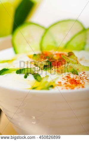 Arab Middle East Goat Yogurt And Cucumber Salad