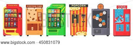 A Vending Machine, Automatic Machine, Automat Food