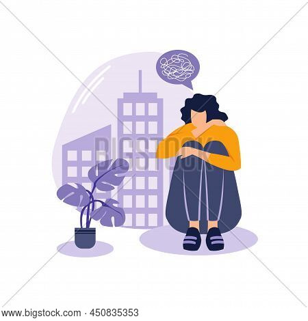 Cognitive Dissonance Illustration Exclusive Design Inspiration Flat Vector