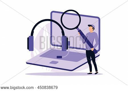 Customer Self Service Illustration Exclusive Design Inspiration