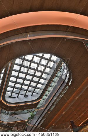 20 April 2021 Interior With Luxury Brand Shops At  Citygate Outlets,  Tung Chung