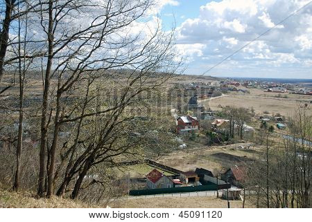 Landsbyen landskab