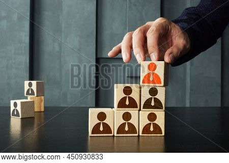 Nepotism Is Shown On A Business Photo